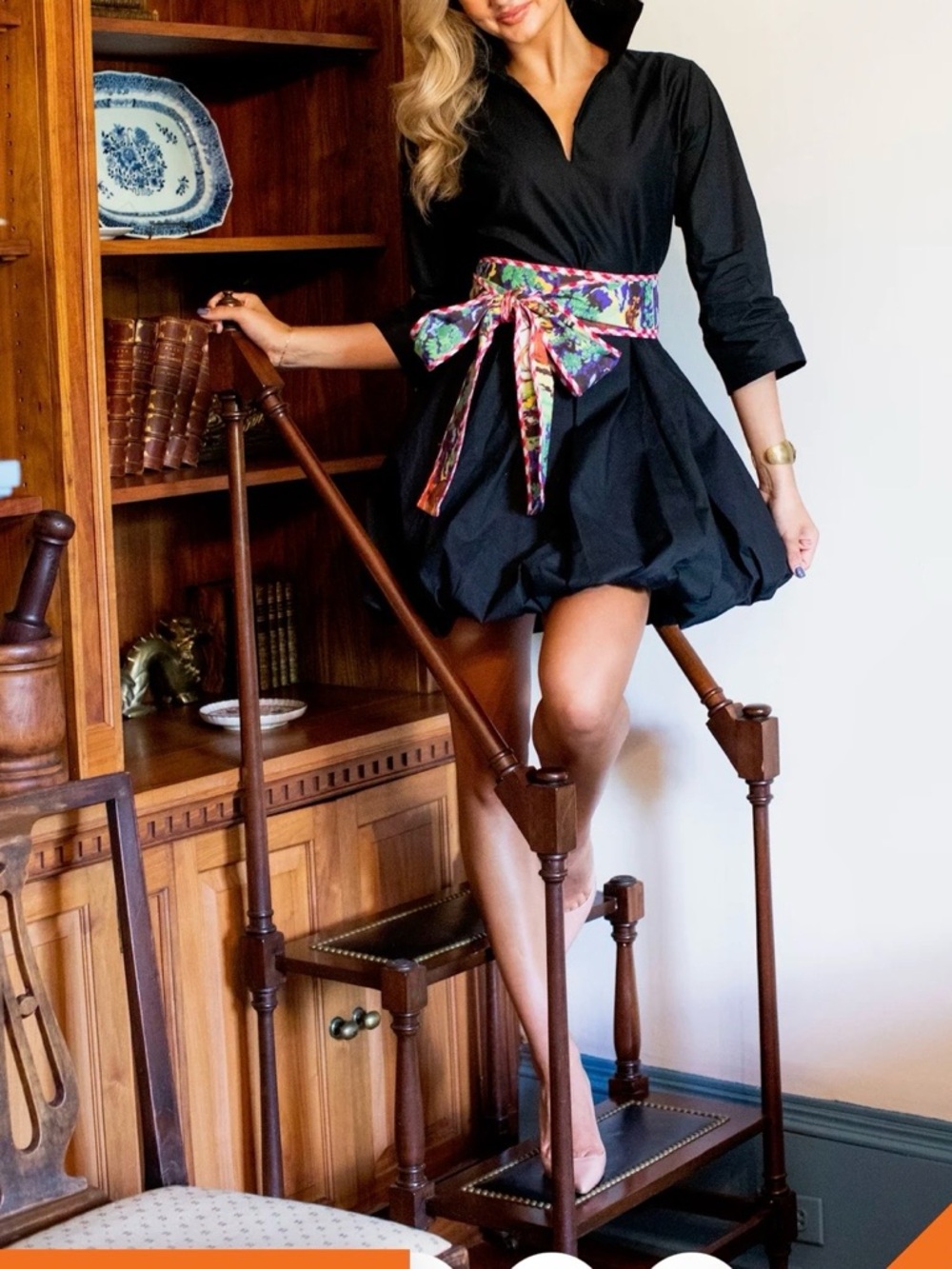House of MBR Uptown Bubble Dress Short - Picture 3 of 8